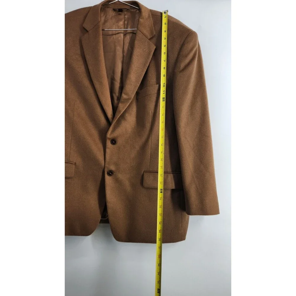 Patrick James 100% Cashmere 44R Brown Conner SC‎ Sports Coat Blazer